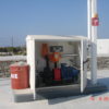 Self-priming fuel pumps for seaport